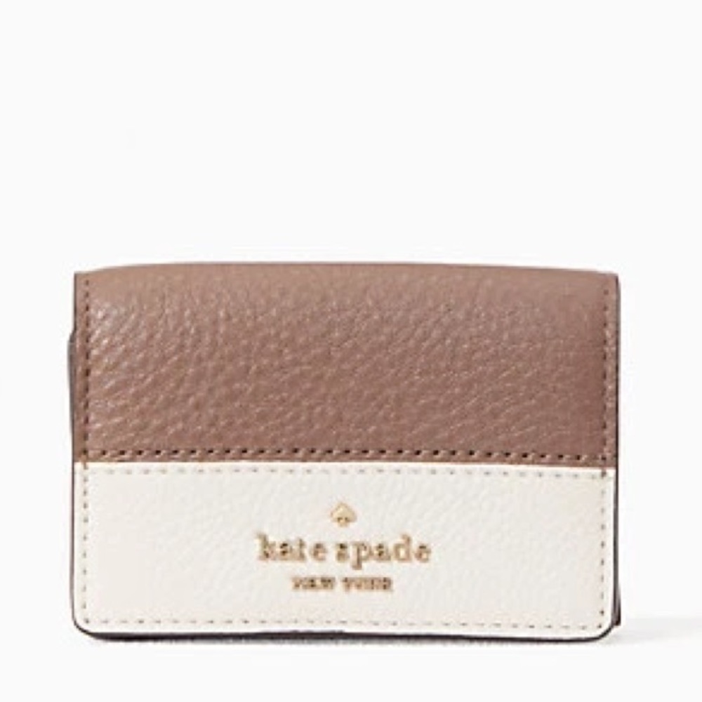 kate spade jackson micro trifold wallet